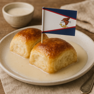 American Samoa Food Decor Flag