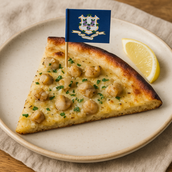 Connecticut Food Decor Flag