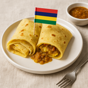 Mauritius Cocktail Decor Flag